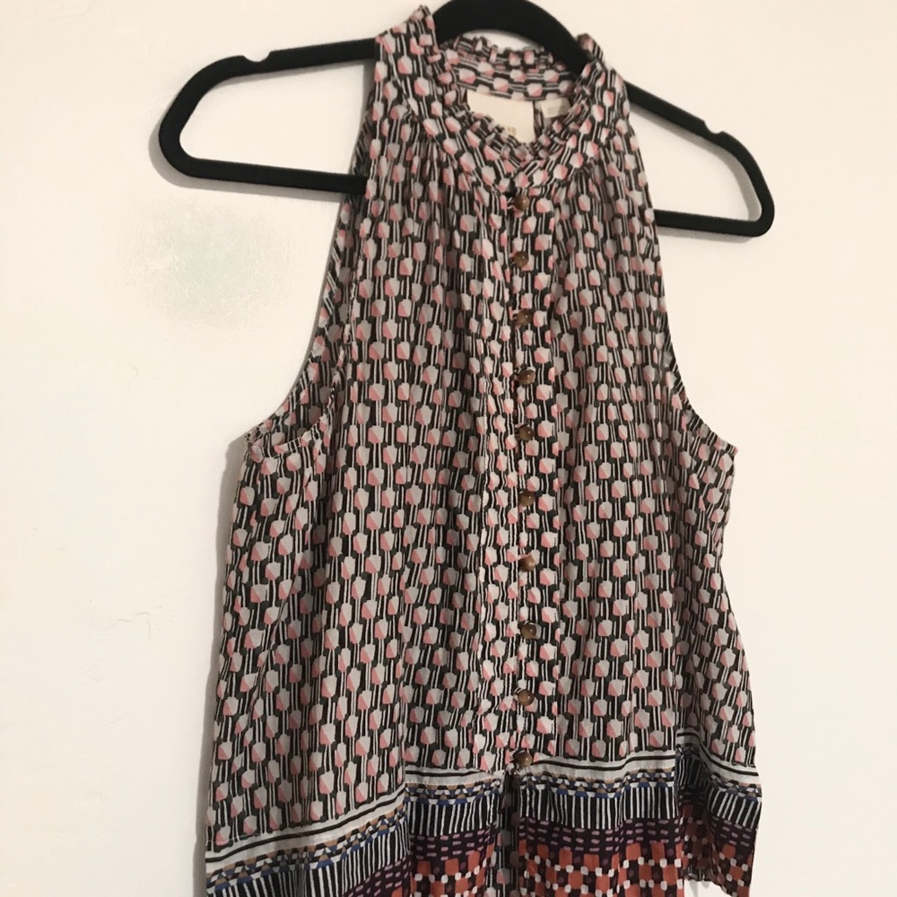 Maeve Sleeveless Anthropologie Multicolored Top
